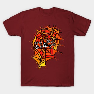 Colorful spider web T-Shirt